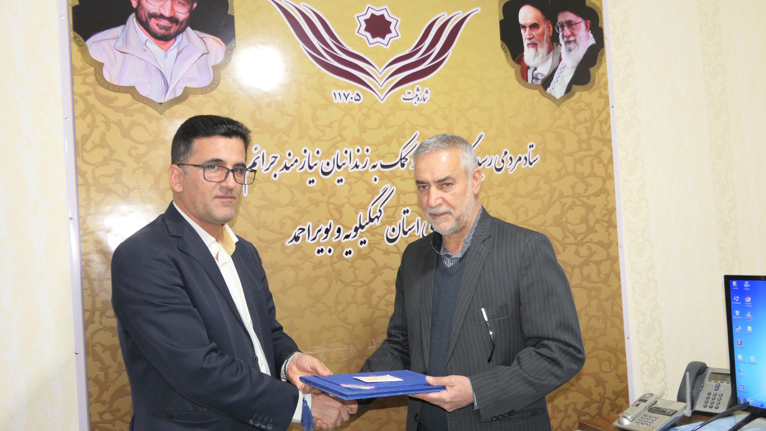 خبرنگار خبرگزاری ایسنا در ستاد دیه تجلیل شد