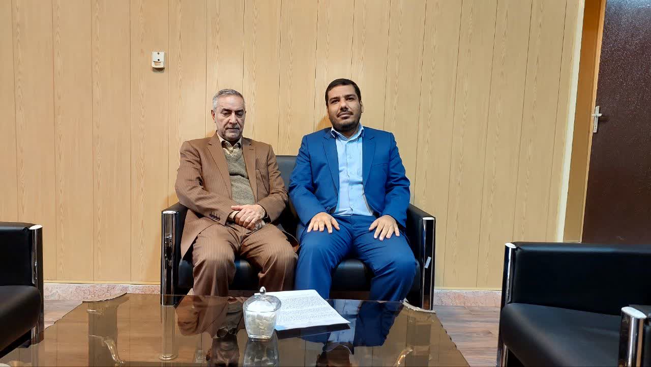 نشست مدیر نمایندگی ستاد دیه با رئیس دادگستری گچساران