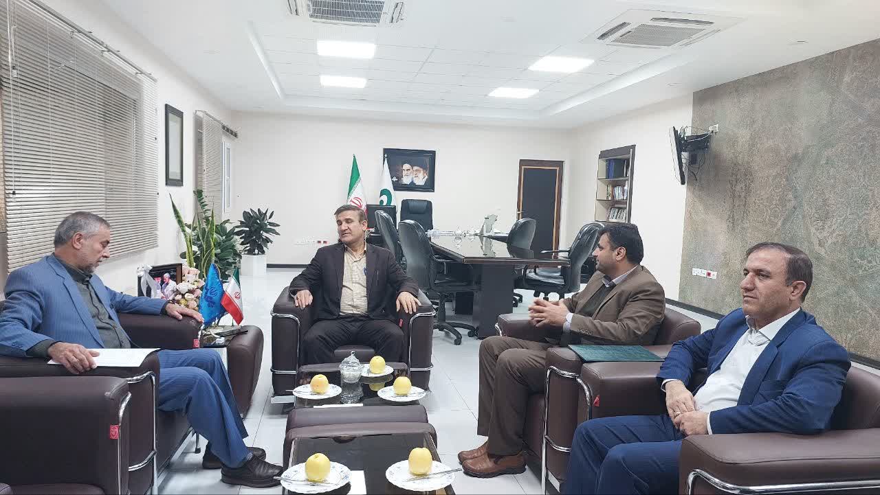 نشست مشترک مدیرنمایندگی ستاد دیه با مدیر کل صدا و سیمای کهگیلویه وبویراحمد