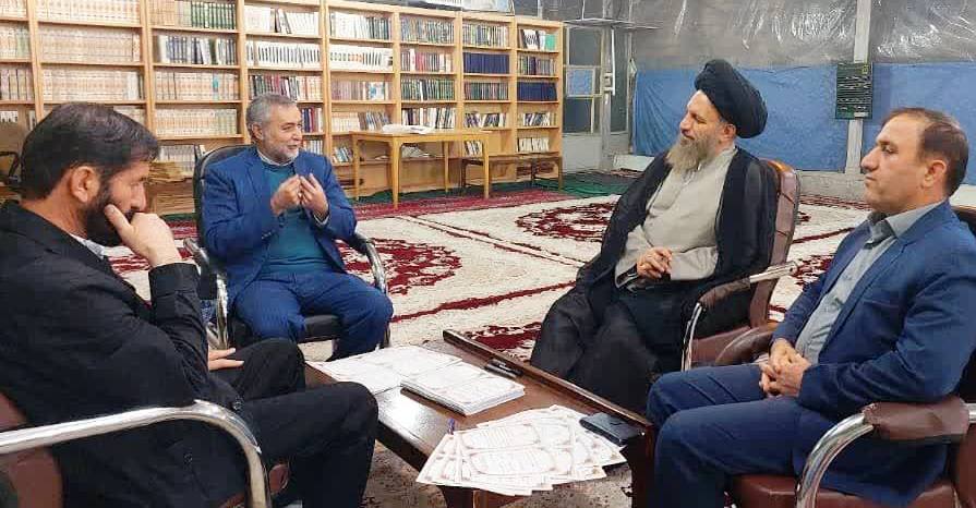 حمایت همه جانبه آیت الله ملک حسینی ازستاد دیه استان کهگیلویه وبویراحمد