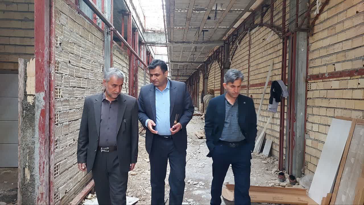 بازدید مدیر نمایندگی ستاد دیه از روند اجرای پروژه خوابگاهی زندان یاسوج