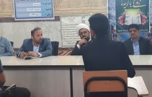 همزمان با گرامیداشت دهه کرامت صورت گرفت؛    میز خدمت قضایی با حضور رئیس دادگستری و دادستان شهرستان باشت با زندانیان گچسارانی