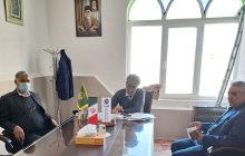 نشست مدیر نمایندگی ستاد دیه با رئیس دفتر آستان قدس رضوی در استان کهگیلویه و بویراحمد